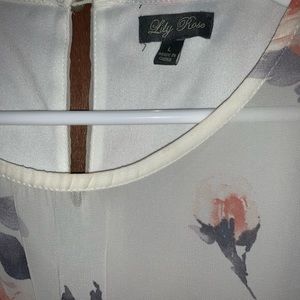 High-low Floral Dress